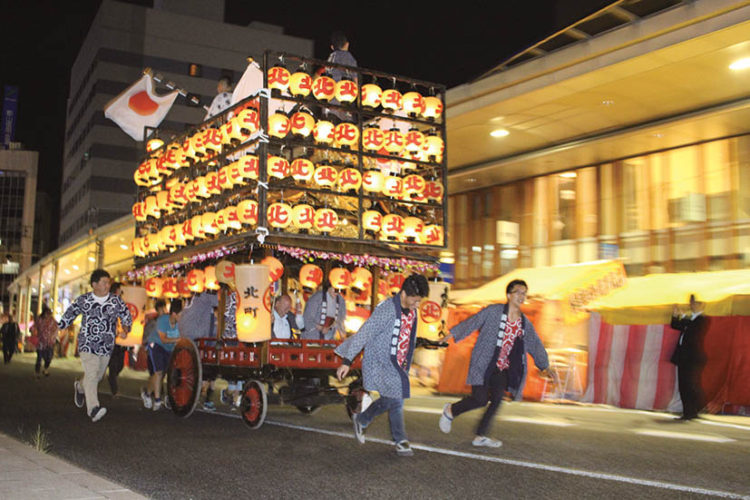 Traditional autumn festival preserved in Koriyama-city, Fukushima