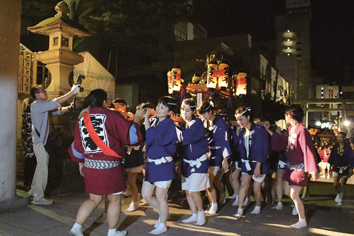 Traditional autumn festival preserved in Koriyama-city, Fukushima