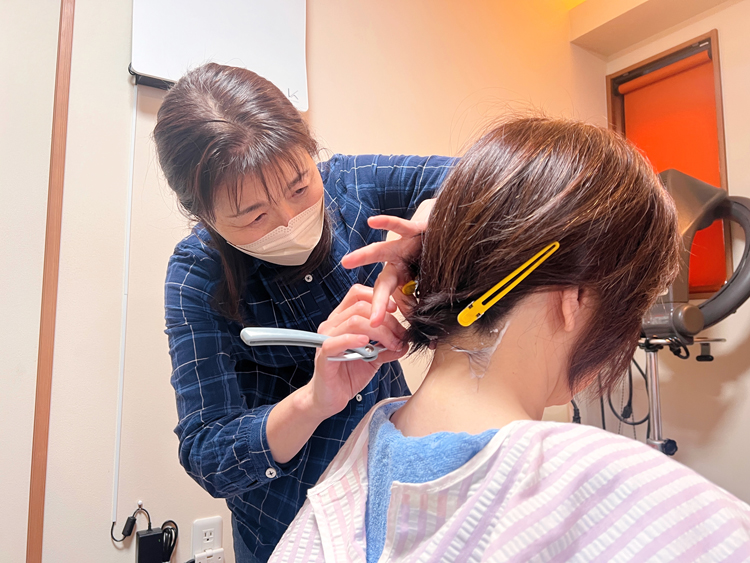 ヘアファクトリー ヨシノ シェービング