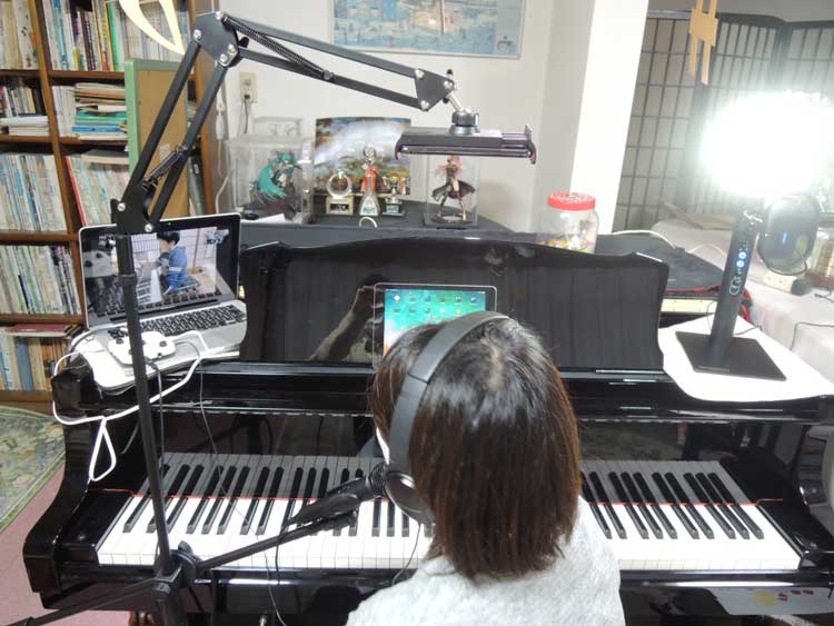 小林音楽教室のオンラインピアノレッスン開始 郡山市 ピアノ教室 小林音楽教室