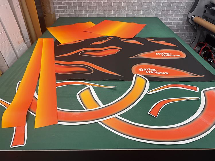 【HARLEY-DAVIDSON Street Glide】バイクラッピング