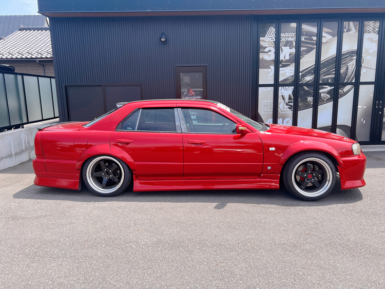 日産スカイラインGT-R カーラッピング ビフォー