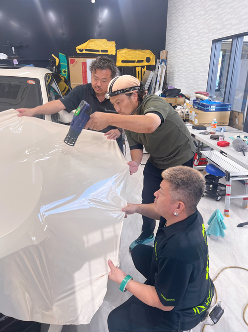 ポルシェ マカン GTS フルラッピング