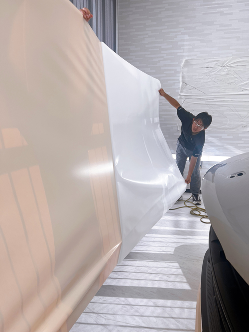 ポルシェ マカン GTS フルラッピング