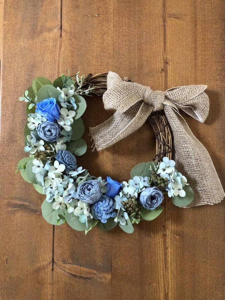 バラのハーフムーン・リース③