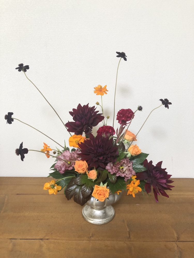 10月の生花レッスン②