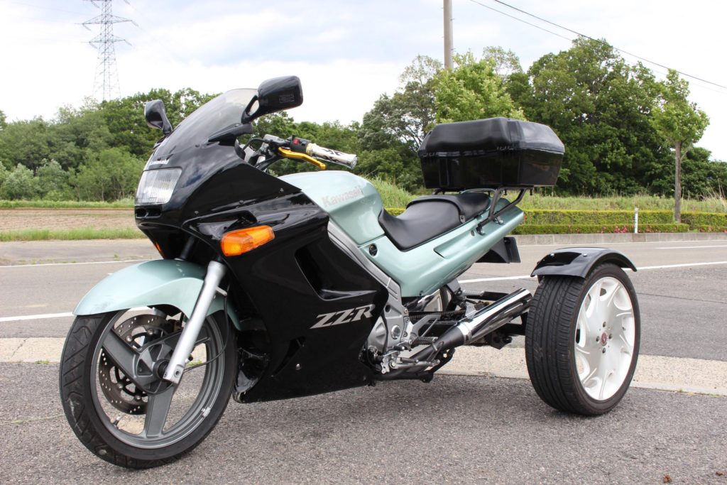 発送可☆普通免許 ノーヘルOK ZZR250 トライク！ 動画有 レストア