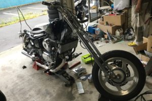 マグナ250制作中