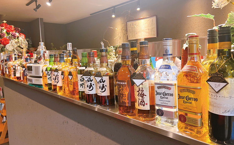 お酒の種類も充実